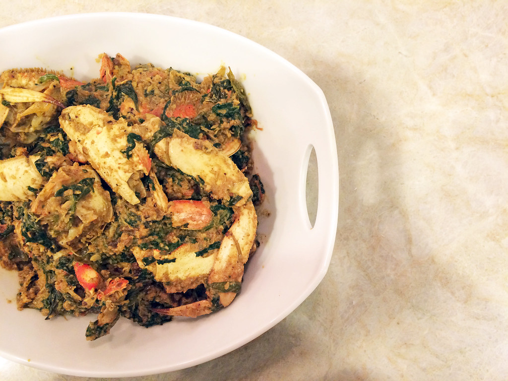 Sri Lankan crab curry