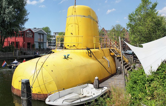 ♫ We all live in a Yellow Submarine ♫ and our friends are all aboard ♫