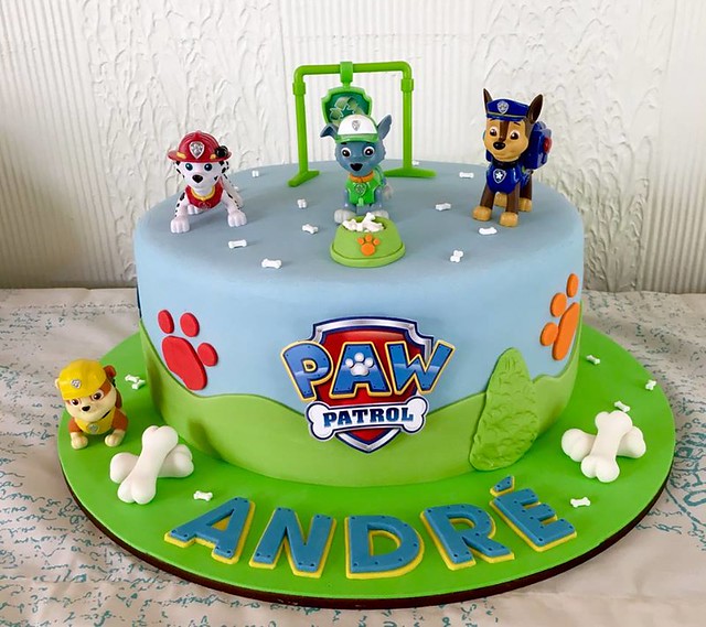 Paw Patrol Party Cake by Moris Creations