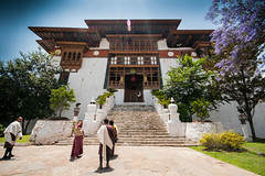 Entrance to Punakha Dzong