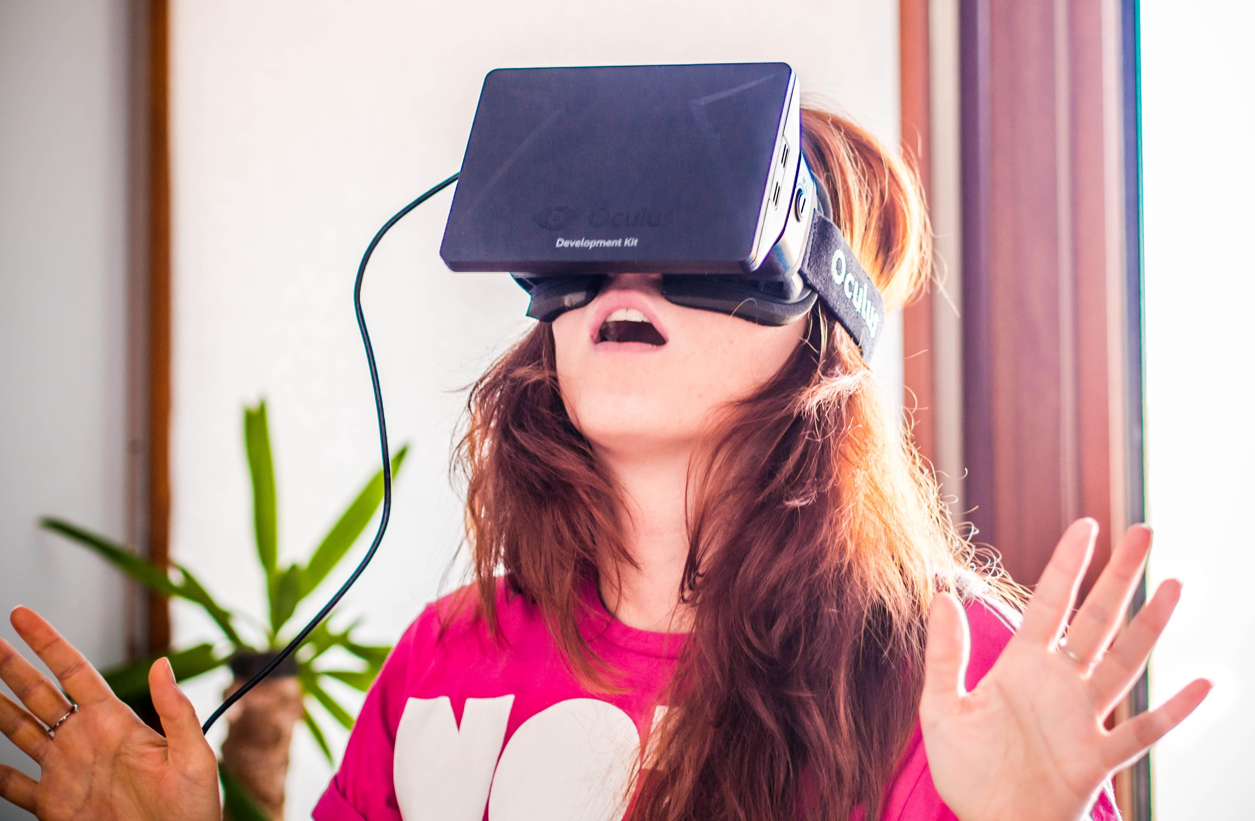 Anna Bashmakova and Oculus Rift