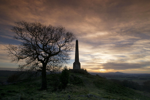sunset england monument lumix shropshire 1st duke olympus panasonic sutherland wrekin lilleshall gx1 microfourthirds mzuiko