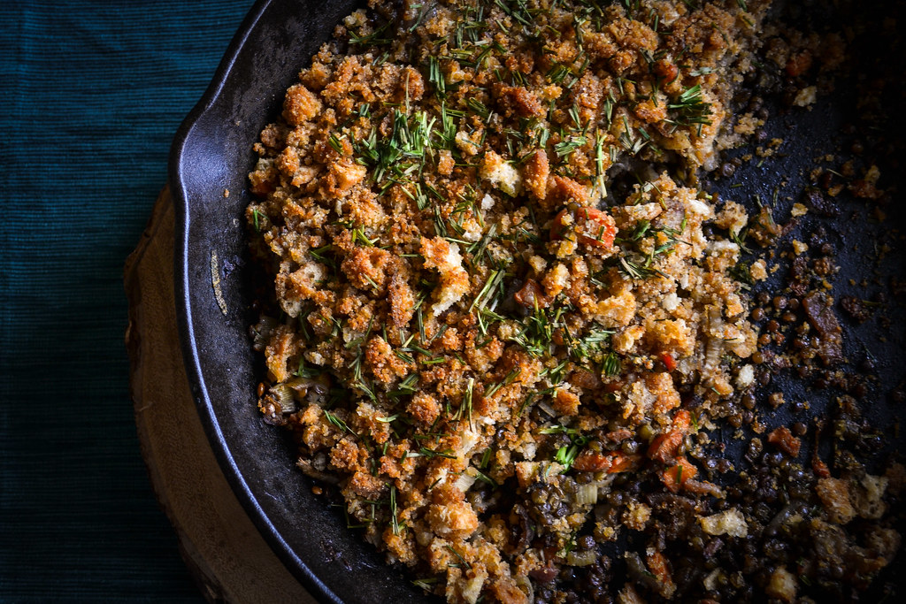 sausage and lentil cassoulet | things i made today