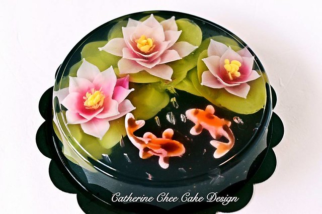 Cake by Catherine Chee of Catherine Chee Cake Design