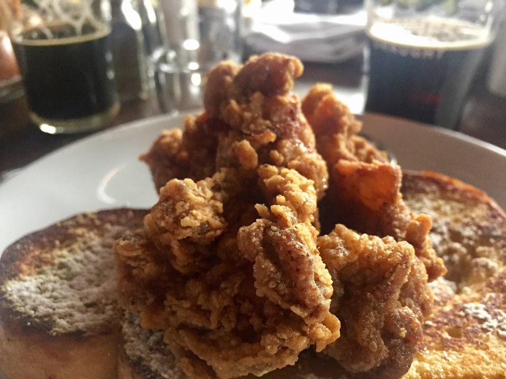 fried chicken and french toast