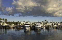 Clouds Over the Marina