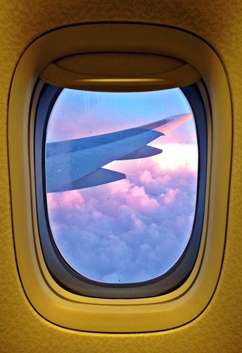 sunset sky window clouds plane airplane ana pod wing shade airborne allnipponairways 全日本空輸 zennipponkūyu