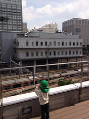 新宿で電車を見る 2013/9