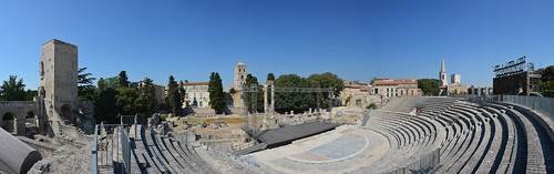 france collage photoshop buildings teatro theatre arena panoramica photomerge arles francia vue romans overview anfiteatro southernfrance costruzioni romani bâtiments largeview franciadelsud nikond7100