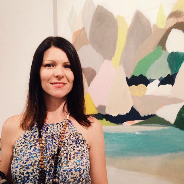 The lovely @belyndahenryartist at her beautiful exhibition opening this evening, at the Anthea Polson Art Gallery. I am so mesmerized by her amazing art. #datenight #exhibitionopening #goldcoast