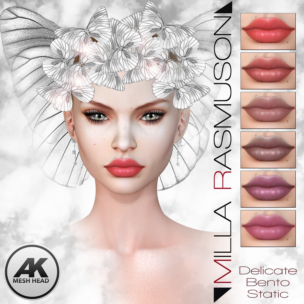 MRM "Delicate" Lipstick Classic/ Bento Akeruka - SecondLifeHub.com