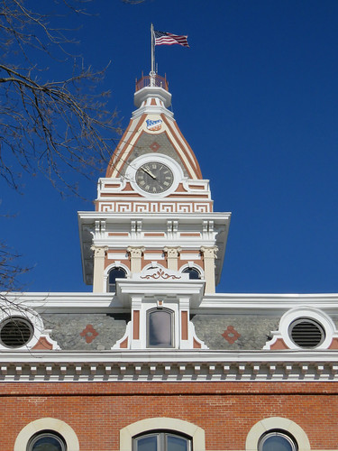 clock flag smalltown pontiac illinois architecture architecturaldetails brick courthouse