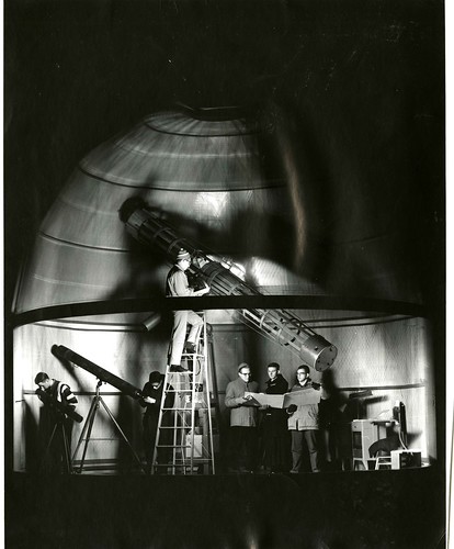 illinois science observatory telescope astronomy 1960s lisle benedictineuniversity illinoisbenedictinecollege stprocopiuscollege