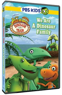 Dinosaur Train We Are A Dinosaur Family DVD cover