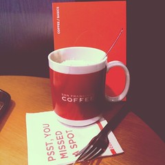 Coffee time... pertama kali tgk minum kopi siap ada manual. Trimas @ismainur sbb belanja
