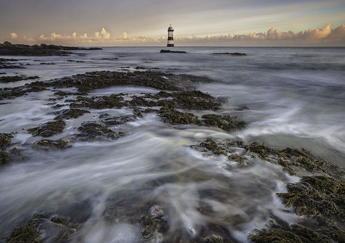 longexposure sea lighthouse seascape seaweed water wales sunrise landscape rocks anglesey penmon