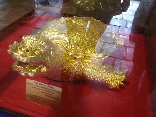 A model of the turtle that saved Hanoi