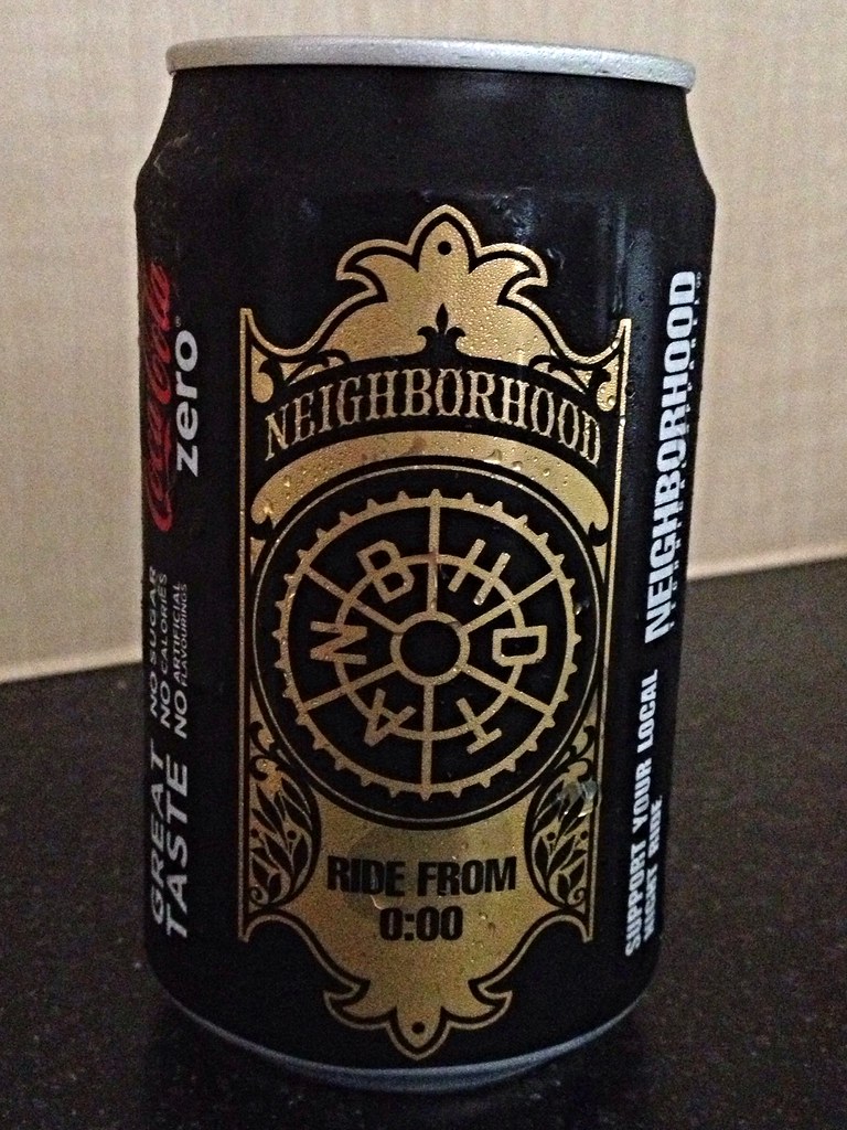 Coke Zero x Neighborhood limited edition cans