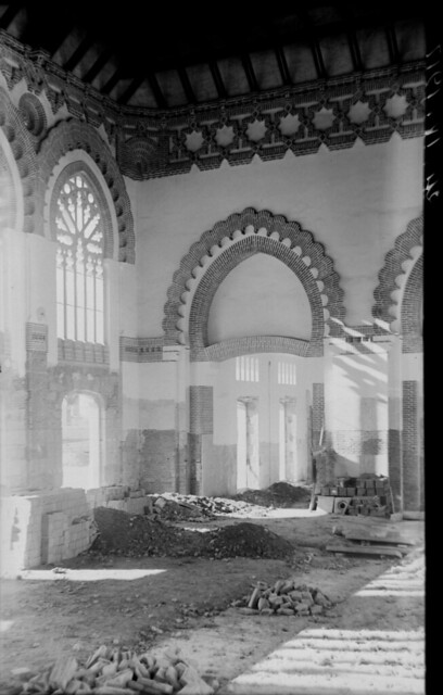 Estación de ferrocarril de Toledo el 24 de abril de 1917  © Archivo Histórico Ferroviario del Museo del Ferrocarril de Madrid. Fotografía de F. Salgado. Signatura 0489-IF MZA 0-10