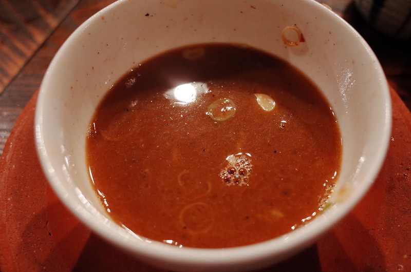 池袋西口生粋上石焼麵せいろのスープにスープ割