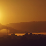 Yellow cold Sunrise - Bell & Howell 60-300mm 1:5.6 M42 Lens