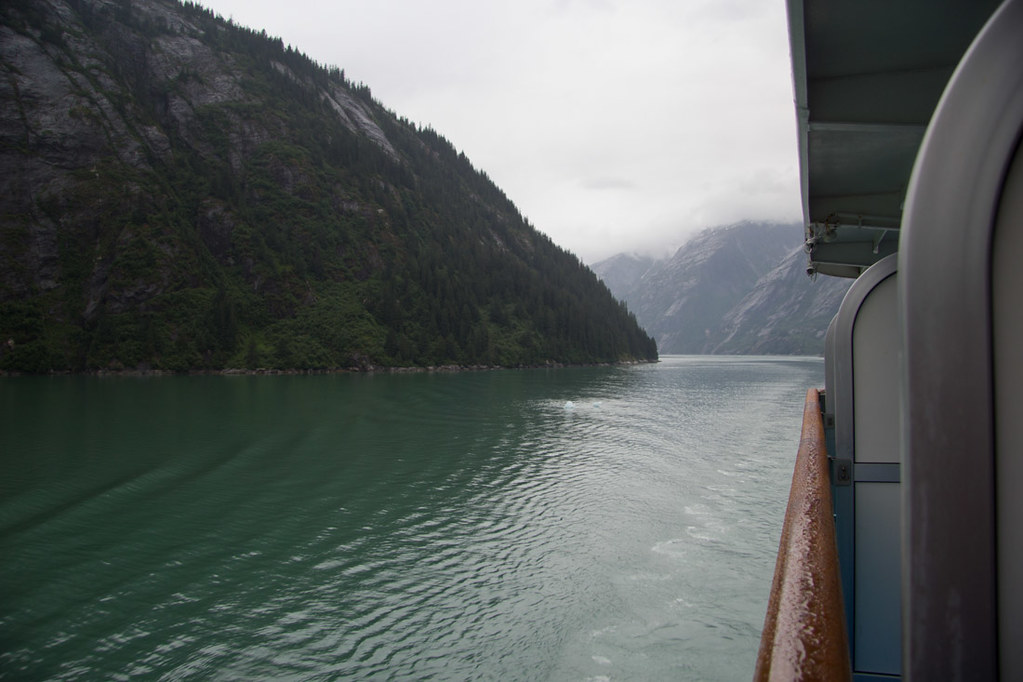 Sailing Tracy Arm Fjord on Alaska Cruise