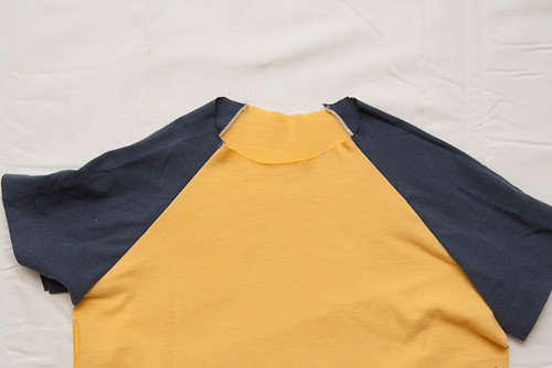 STITCHED by Crystal: Raglan Tees for my boy (and a tutorial)