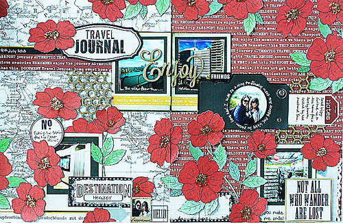 Travel-journal-double-page-spread