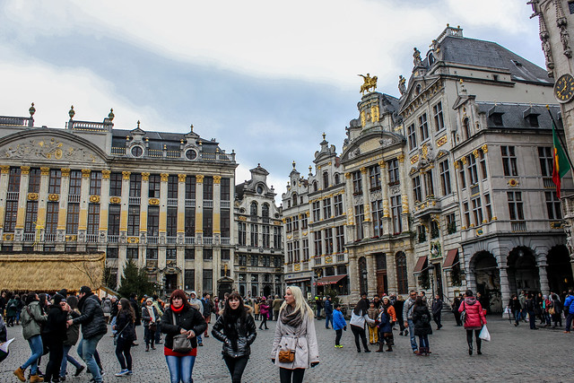 Grand Place de Bruselas, capital de Bélgica
