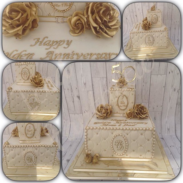 Golden Day Cake by Dawn Chapman-Corallini of Iced Fantastic