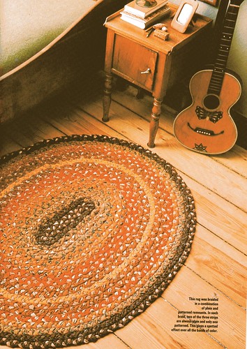 DIY rag rug