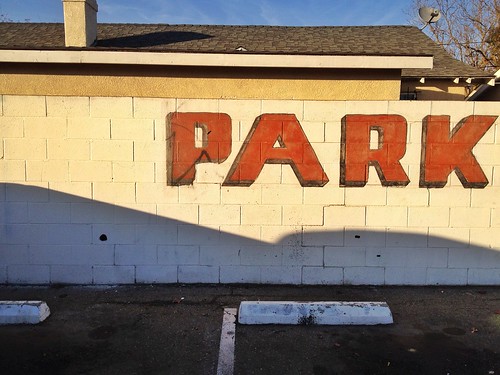 park city urban sign landscape parking letters scenic mario explore handpainted lettering stockton signpainter