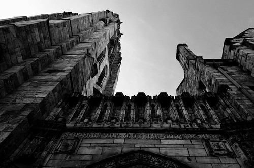 sky blackandwhite bw building tower wall architecture campus mono design university exterior top connecticut gothic historic newhaven yale