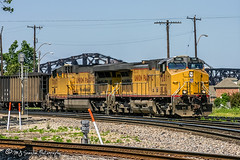 UP 7281 | GE AC44CW | BNSF Thayer South Subdivision