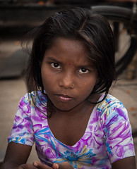 Girl in Janakpur, Nepal