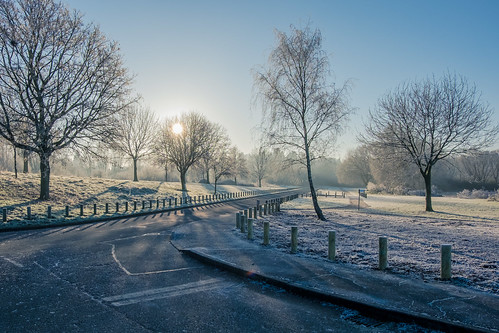 morning england winter peterborough frost park weather ortonmere cambridgeshire unitedkingdom gb