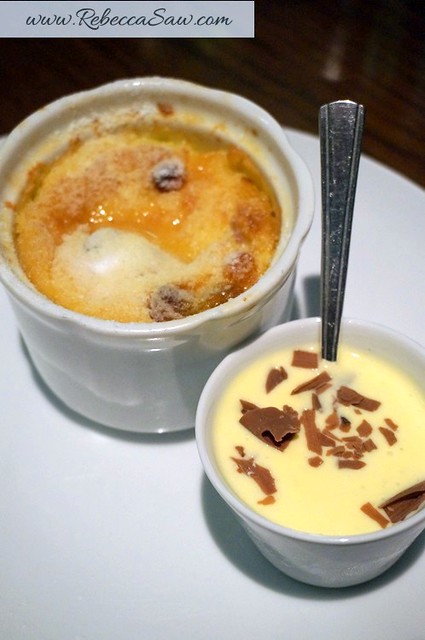 Arthurs Bar Shangri-la hotel KL -dessert - bread butter pudding