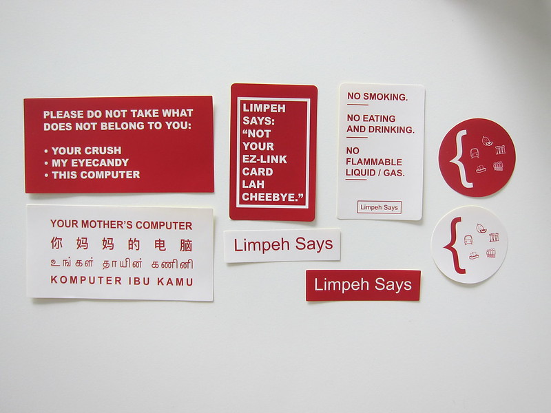 Limpeh Says - Stickers
