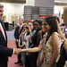 Secretary Kerry Shakes Hands With Embassy London Consular Staff