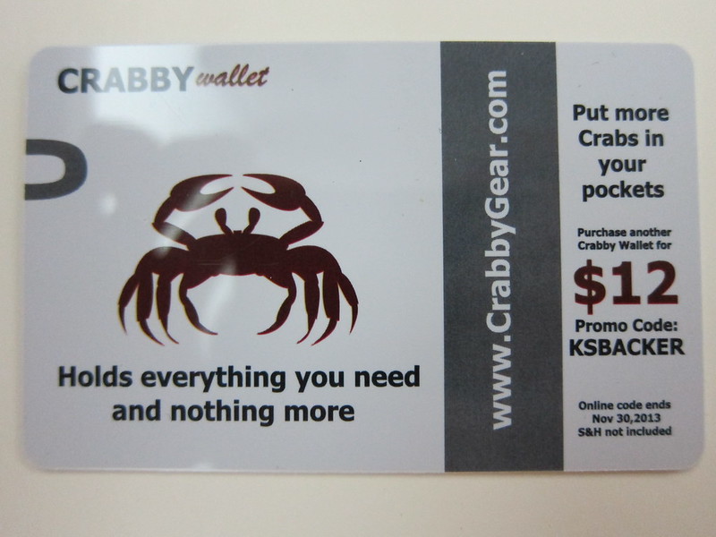 Crabby Card - Back