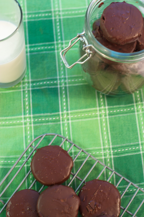 Homemade Thin Mints #cookieweek