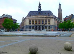 Hôtel de ville de Charleroi, Belgique.