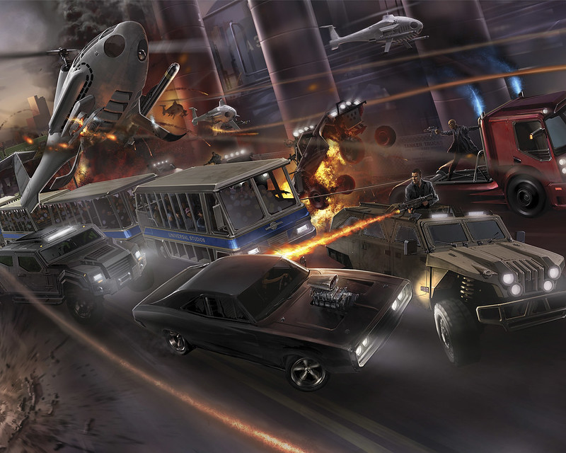 USH  Fast & Furious Supercharged Rendering
