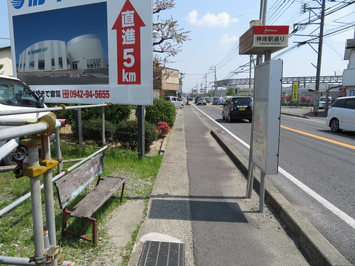 神埼駅通りバス停