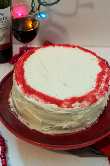Red Wine Velvet Cake