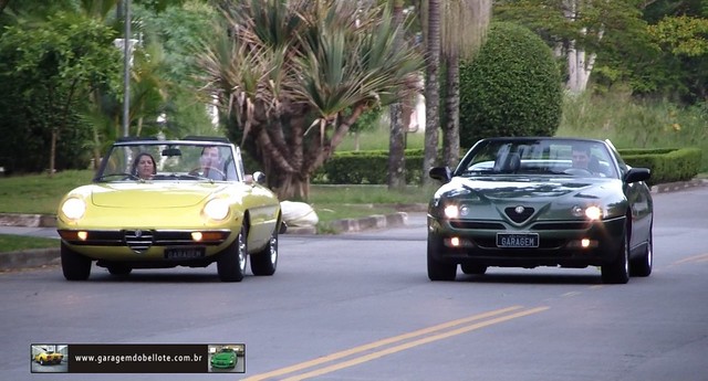 Alfa Romeo Spider (1974) e Alfa Romeo Spider (1995)