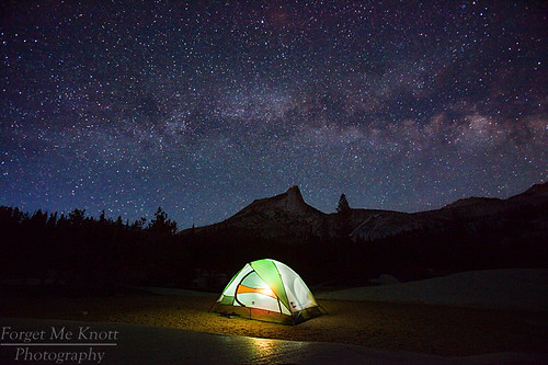california park camping lake night stars cathedral peak tent sierra national backpacking astrophotography yosemite milkyway brianknott forgetmeknottphotography fmkphoto