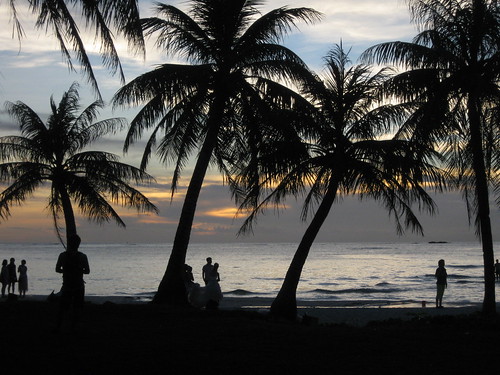 saipan sunset mariana islands palmtrees kummerle