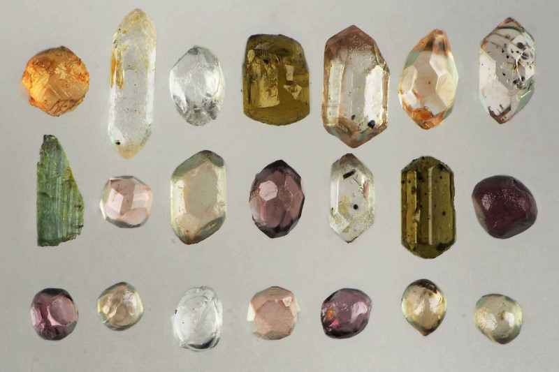 透明結晶 Transparent crystals