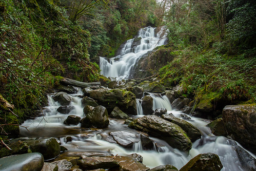 torc waterfall ireland irland travel longexposure nature landscape beautiful green rocks reise urlaub wandern hiking